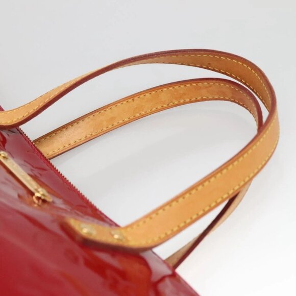 LOUIS VUITTON Monogram Vernis Bellevue PM Bag Pomme D'amour M93583 Auth 121048 - Picture 9 of 16